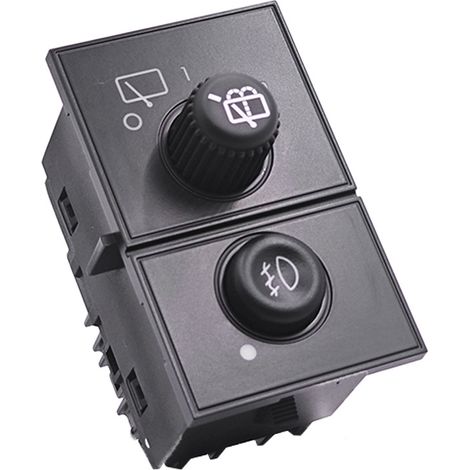 15061682 is applicable to GMC car parts from 2003-2006, including headlight and fog light switches, and rear wiper control switches. (1/4)