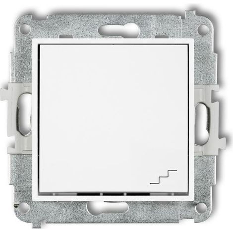 Karlik Mini blanco - interruptor de escalera - MWP-3
