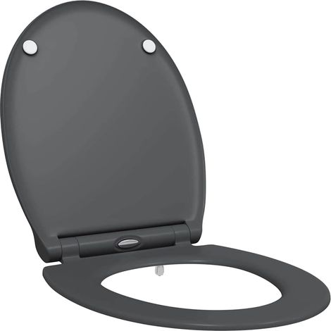 Toilette à relâchement rapide adaptée pour le siège Anthracite CFW48279 (1/5)