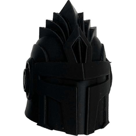 Casque Silver Knight au design original et audacieux – Idéal comme cadeau pour les passionnés d'automobile. (1/5)