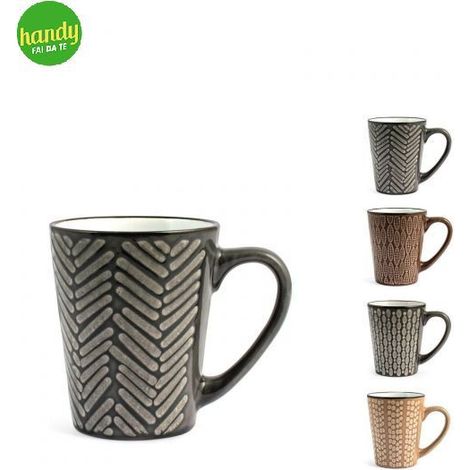 Tazza Mug Ethnic H&H 300 cc colori assortiti (1/5)