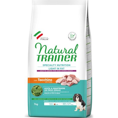 Trainer Light in Fat Adult Small&Toy Carni bianche 7Kg (1/2)