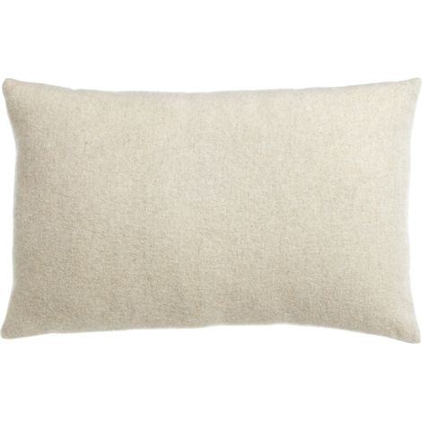 VIVARAISE - Coussin décoratif Carina en laine mérinos et cachemire (40 x 65 cm)