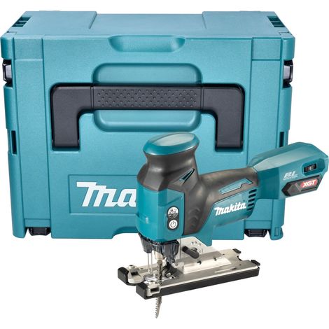 Makita – Scie sauteuse sans fil 40V – Moteur Brushless – Profondeur de coupe 135 mm – Pour bois, métal et plastique – Makpac inclus