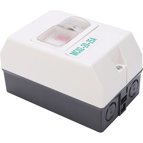 Interrupteur de protection moteur, disjoncteur, protection étanche, pièce de rechange MC02-20-25A 220V/380V (1/5)