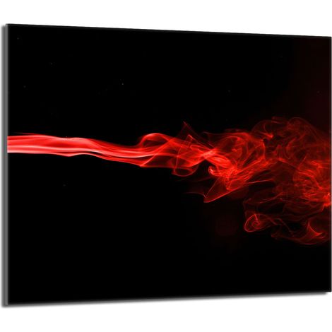 Glasschutzplatte für Herd 60x52 Schwarz (1/5)