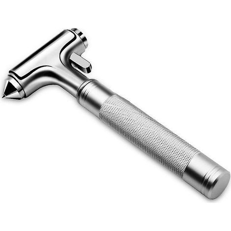 Brise-vitre de voiture haut de gamme avec coupe-ceinture de sécurité - Marteau de sécurité automobile pour évacuation d'urgence-AquaForge (1/5)