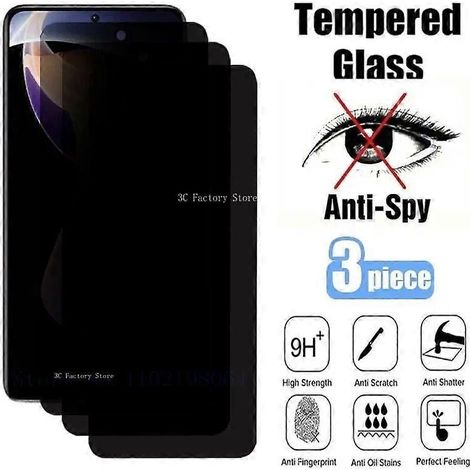 Protection d'écran de confidentialité pour Xiaomi Redmi 10 en verre trempé anti-espion (1/5)