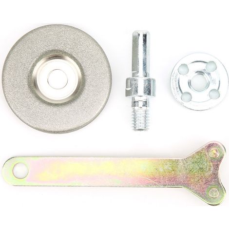 5,6 cm hochharte Schleifscheibe, ideal für Hobelwerkzeuge, Bohrer und Meißel, Körnung 180 (1/5)