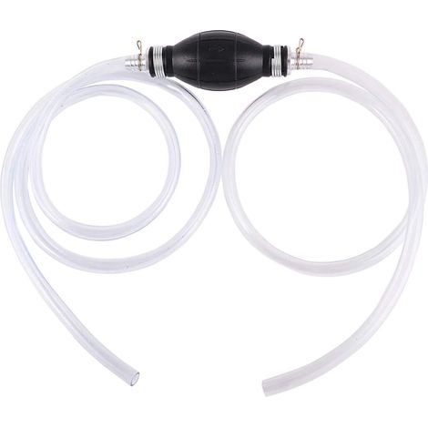 Manual Siphon Pump Liquid Transfer Pump Hose Manual Suction Emergency Hand Pump Suction for Water Oil Gasoline (1/5)