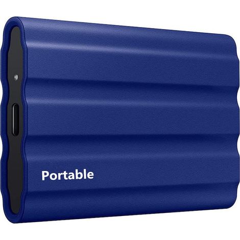 Disque dur externe A91 USB 3.1, 8 To, compatible avec PC, Mac, ordinateurs de bureau et ordinateurs portables, bleu