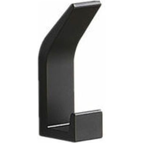 Set di 5 ganci neri per il bagno, gancio doppio per asciugamani, appendiabiti per il bagno, accessori per camera da letto, soggiorno e cucina. (1/4)