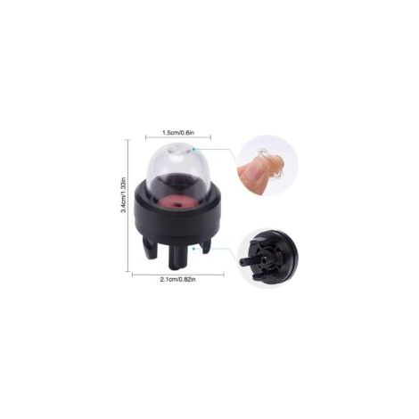 Lot de 4 poires d'amorçage pour carburateur, compatibles avec les modèles Stihl MS211, MS211C, MS192T, MS192TC et MS210.