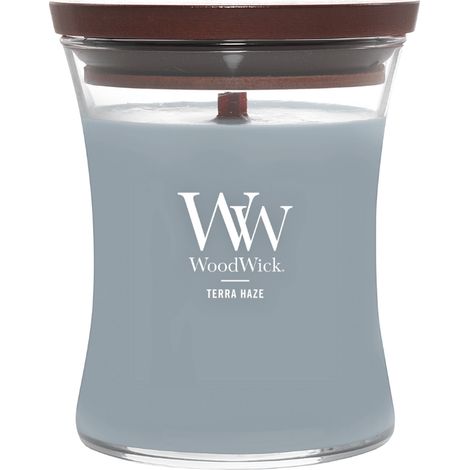CANDELA A CLESSIDRA MEDIA TERRA HAZE - WOODWICK
