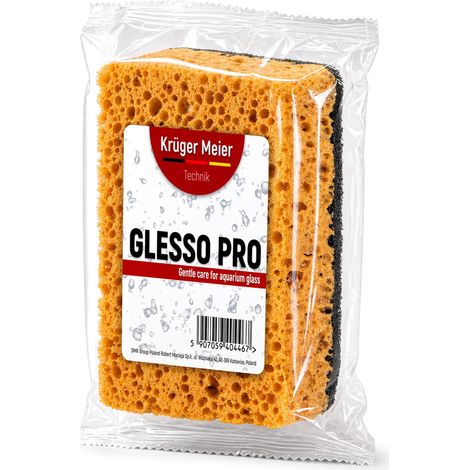 Kruger Meier Glasso Pro - spugna per la pulizia del vetro dell'acquario (1/5)