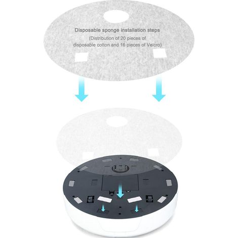 Ortviai Robot Aspirateur Intelligent pour Sol Dur, Moquette et Poils d’Animaux – Autonome, Silencieux, Batterie Rechargeable (1/4)
