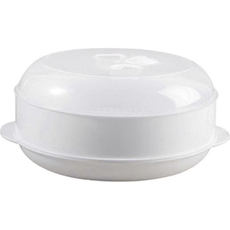 Cuiseur vapeur micro-ondes 1000 ml - cuisson et réchauffage sans BPA, facile à ranger,S 1 Tier (1/5)