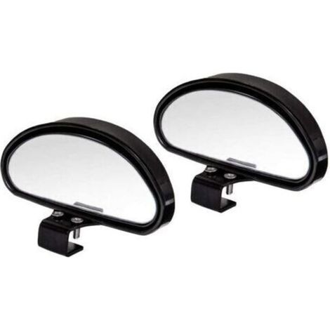 Espejo retrovisor para conducción supervisada, espejo para punto ciego, espejo para punto ciego, espejo retrovisor para conducción supervisada para todos los coches - Espejo convexo de ángulo ajustabl