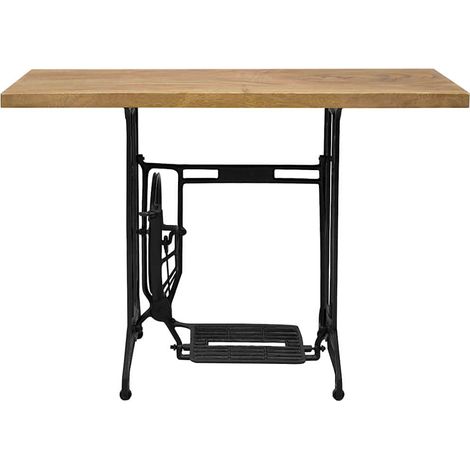 Maison Exclusive - Tavolo Consolle Stile Macchina da Cucire 110x40x75 cm (1/5)