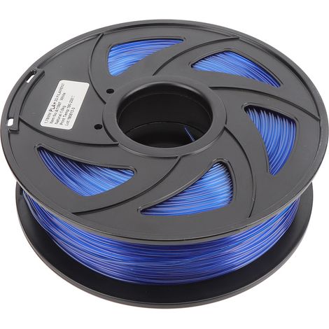 3D-Druckerfilament, blaues PLA-Druckmaterial, Verbrauchsmaterial, 1,75 mm Materialstärke, 1 kg (1/5)
