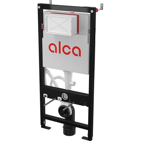 Module sanitaire Alcadrain WC AM120/1120 Système d'installation encastrée pour WC avec fonction bidet (1/3)