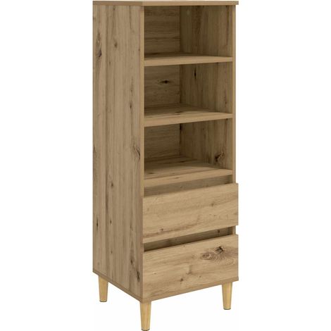 Aparador alto Roble artisan 40 x 36 x 110 cm vidaXL (1/5)