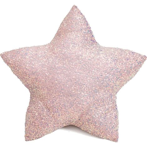 Coussin Étoile De Noël - Forme Étoile - Décoration Intérieure Pour Canapé Et Salon - 45 x 45 cm - 1 Pièce (1/4)