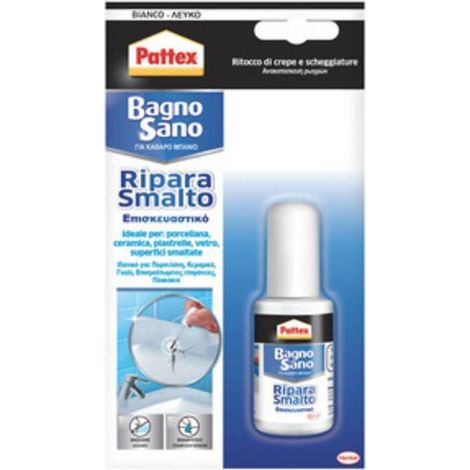6 x PATTEX BAGNO SANO RIPARA SMALTO 50 G
