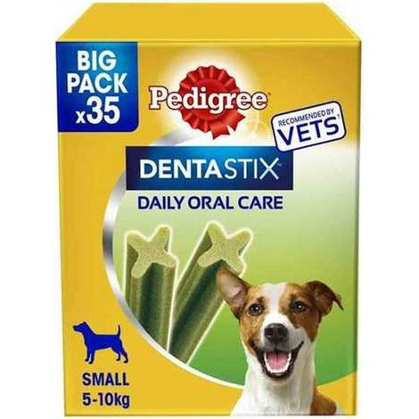 Pedigree Dentastix Fresh Daily Dental Chews Small Dog 35 Sticks PK4 - 265860