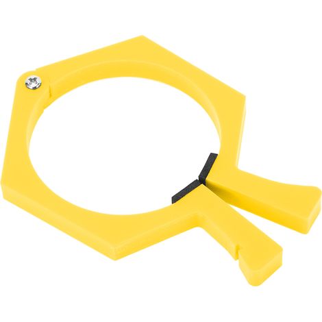 Gelbe ABS-Sublimationsbecher mit Pinch-Funktion, präzise Verarbeitung, freihändige Bedienung, hochwertige Sublimationsrohlinge
