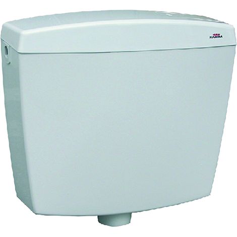 CASSETTA DI SCARICO WC ESTERNA 'SUPER KARIBA ECO' Lt.9 - cm 44 x 33 - KARIBA