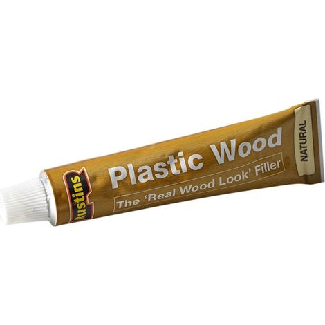 Rustins Plastic Wood Tube Natural 20G