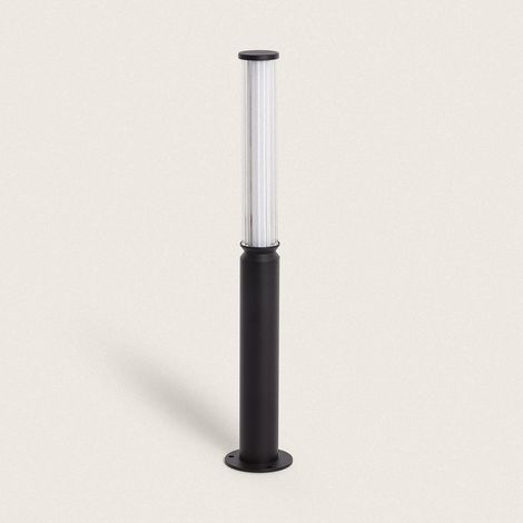 Baliza Exterior LED 12W Superficie Pie 80 cm Britget Negro (1/5)