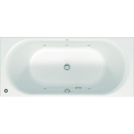 Duravit D-Neo Whirlwanne, Einbau, 2 Rückenschrägen, Jet Protect, (1/5)
