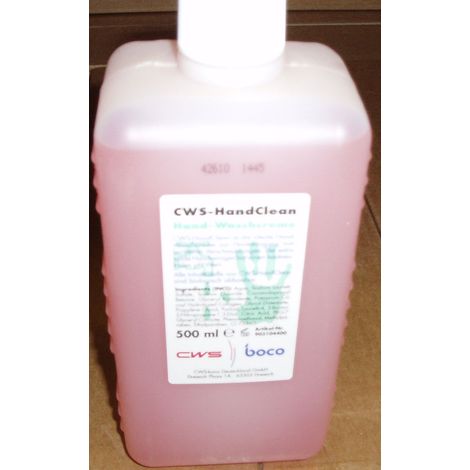Crème savonneuse en flacon de 500 ml