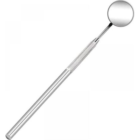 Dental Mirror, Anti-fog Tooth Inspection, Mouth Mirror, Stainless Steel Mirror, Dentist Tool, Dental Mirror for Cleaning Teeth, Inspection, Daily Use, Oral Care (1/5)