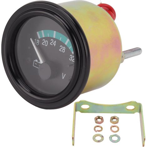 Voltmètre 24 V pour groupe électrogène diesel, compatible avec les bus, camions, véhicules agricoles et tracteurs à moteur à combustion interne. (1/5)