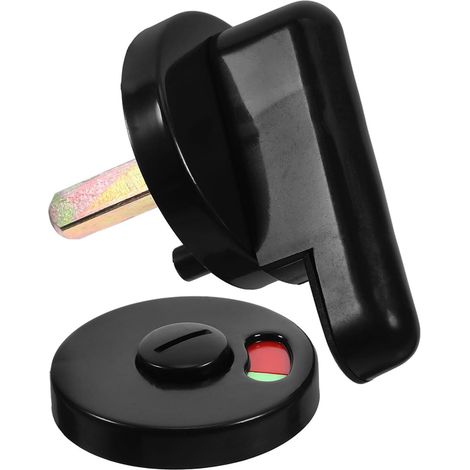 de porte Operitacx en nylon noir et plastique pour toilettes