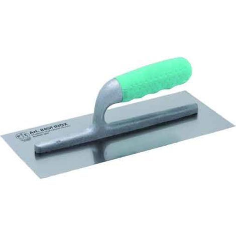 FRATTONE LISCIO IN ACCIAIO INOX CON BORDI ARROTONDATI SINTESI '840/IT' PAVAN 24x10 cm - Spessore 0,5 mm