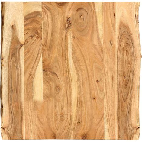 Plateau De Table Dessus de table Bois d'acacia massif 58x(50-60)x2,5 cm 29583 (1/5)