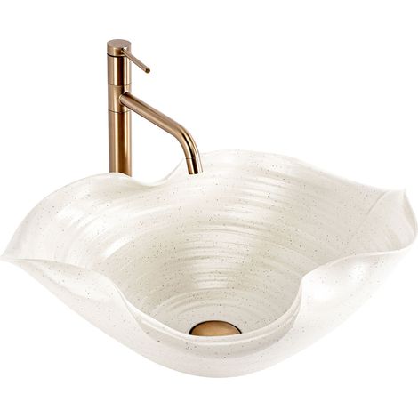 AUFSATZWASCHBECKEN REA HM-02 BEIGE (1/5)