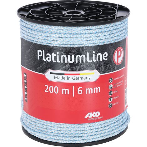 PlatinumLine Seil weiß/blau 200m 8 x02 Niro 4x 025 Cu