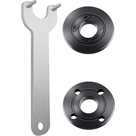 Grinder Flange Angle Spanner Metal Lock Nut 4.5 inch 5 inch 5/8-11-- (1/5)