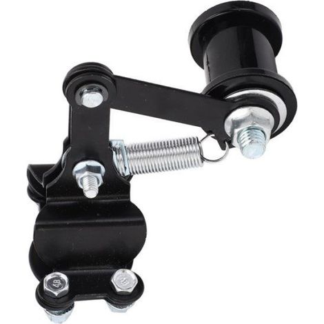 Tendeur de gardien de chaîne de moto Tendeur de chaîne de moto Tendeur Tendeur de chaîne de service Heavy auto galet Noir (1/4)