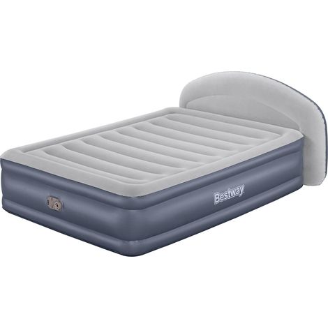 Bestway Materasso Gonfiabile Bestway 671bd Tritech Con Pompa Integrata Grigio (1/4)