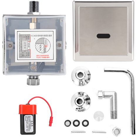Kit de rinçage d'urinoir à induction automatique infrarouge, accessoires pour usage hôtelier (1/5)