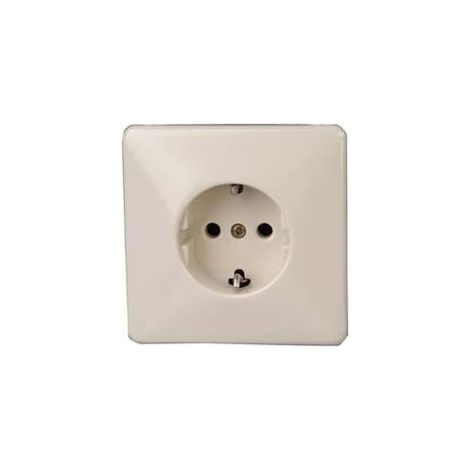 Schuko-toma de corriente blanco ártico UP, blanco, lose (1/3)