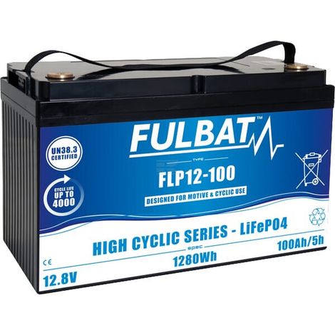 Bater铆a de litio 12 V 100 Ah FULBAT FLP12100 (1/5)