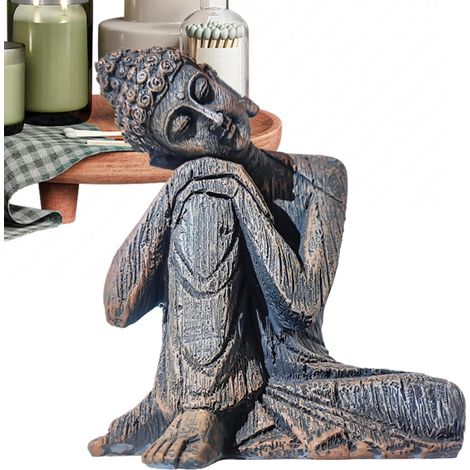 Statue de Bouddha pour Jardin - Sculpture Bouddhiste - Spirituel Zen pour