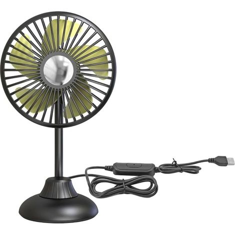 Ventilateur Voiture DC 5V – Mini Refroidisseur USB Silencieux (1/5)